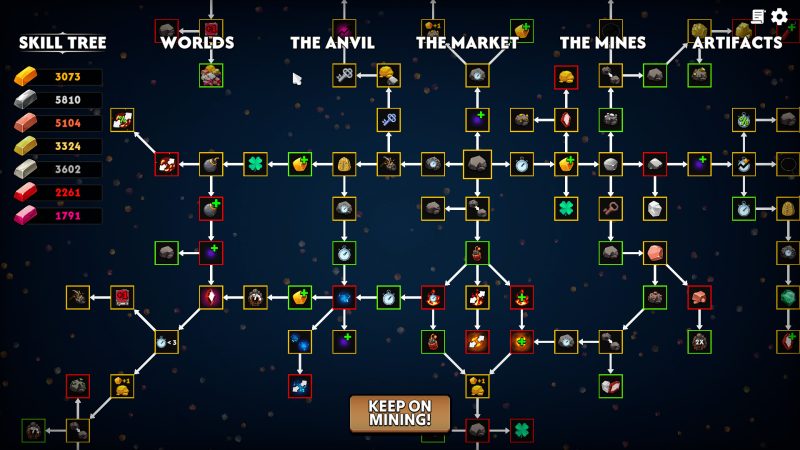 《继续挖矿! 世界》官方中文 快节奏增量类游戏 解压可玩免安装版 - 游戏网格GameGrid